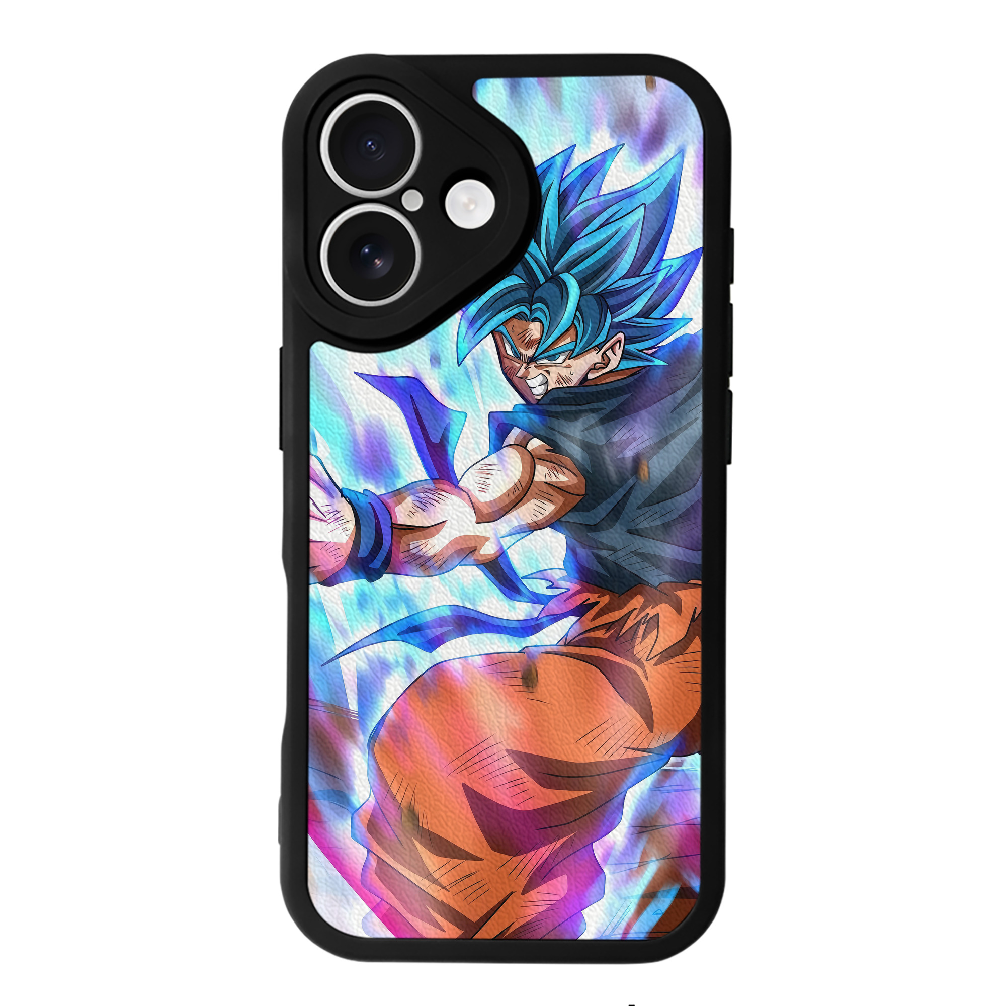 （画像用） ドラゴンボール DRAGON BALL 【iPhone 16シリーズ対応】シリコンスマホケース（レザー調） 材質：シリコン